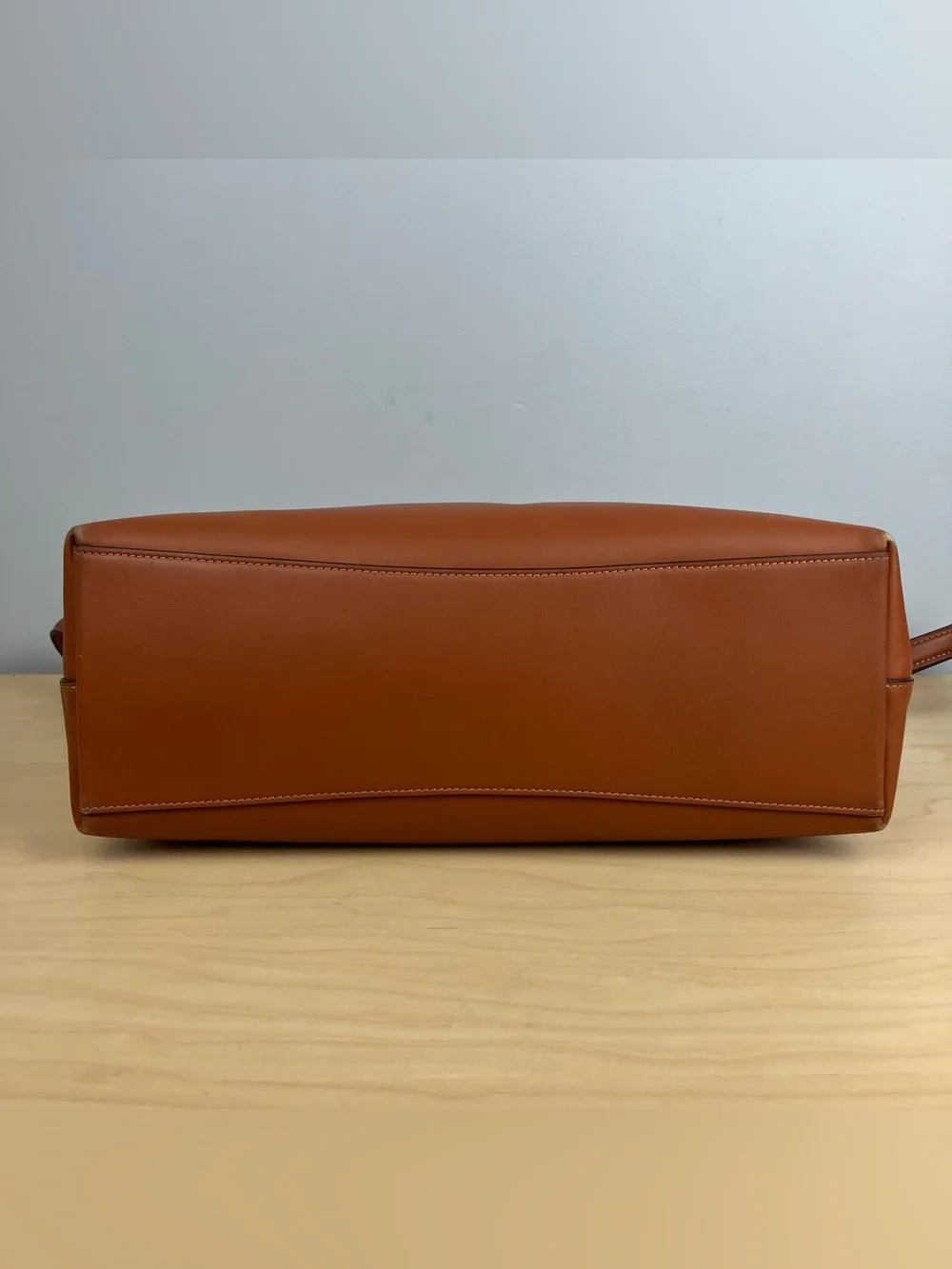 Coach CBM11 Georgia Satchel Bag Purse Smooth Brown Leather W/ Matching Wallet